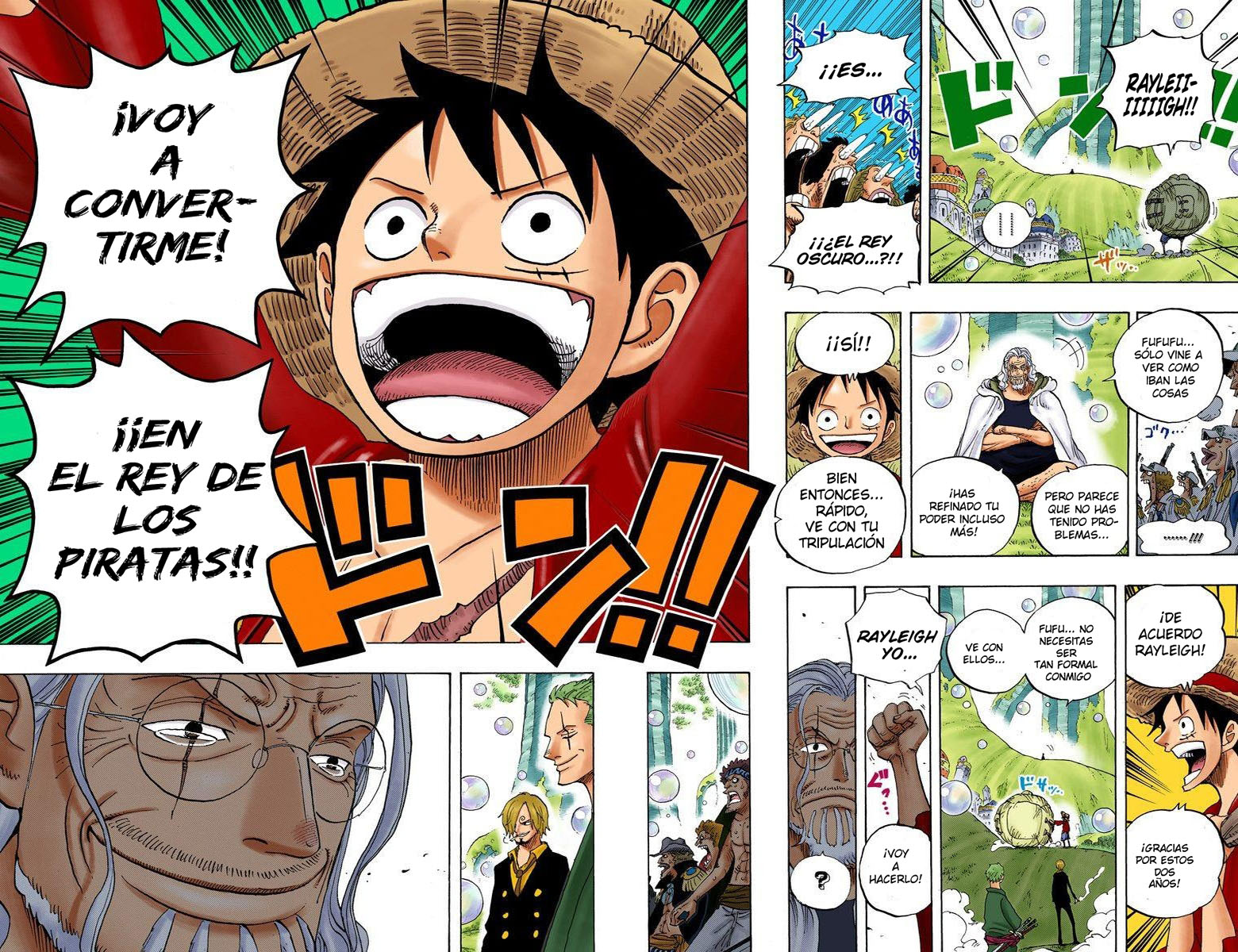 One Piece Manga 601-602 [Full Color] [Isla Gyojin]