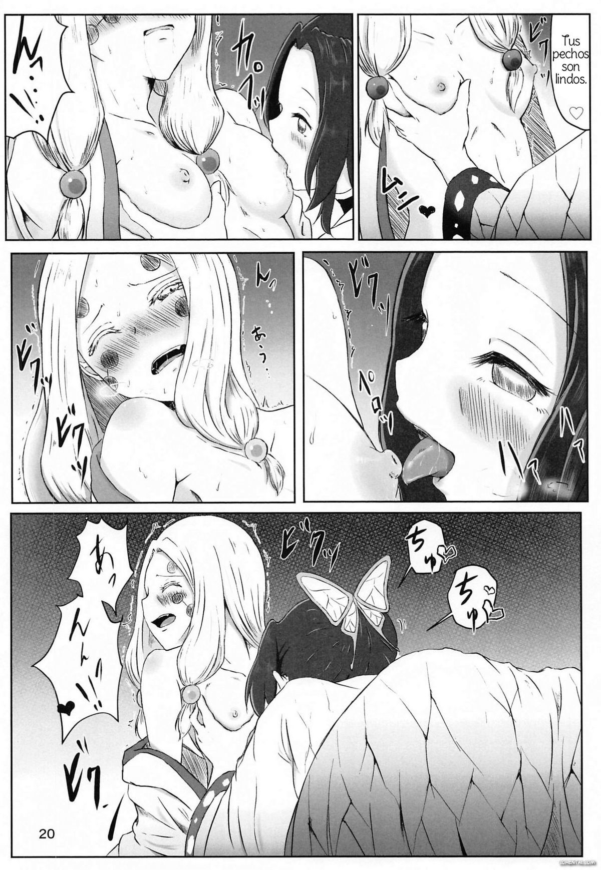 Les no Kokyuu (Kimetsu no Yaiba) xxx comics manga porno doujin hentai español sexo 