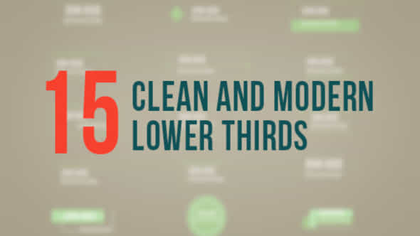 Lower Thirds - VideoHive 14428762
