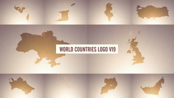 World Countries Logo - VideoHive 39011965