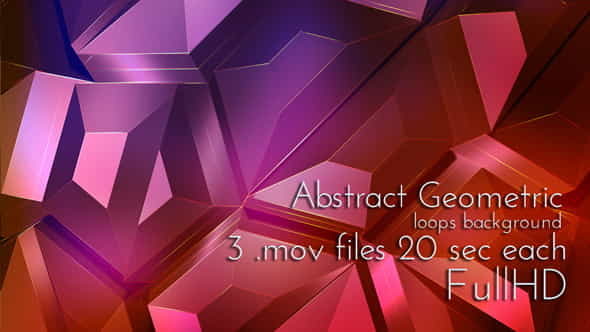 Geometric Abstract Techno - VideoHive 8294815