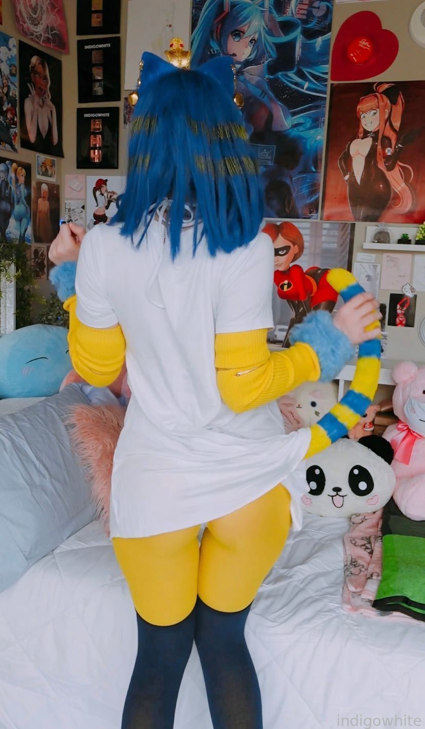 Indigo White - Ankha