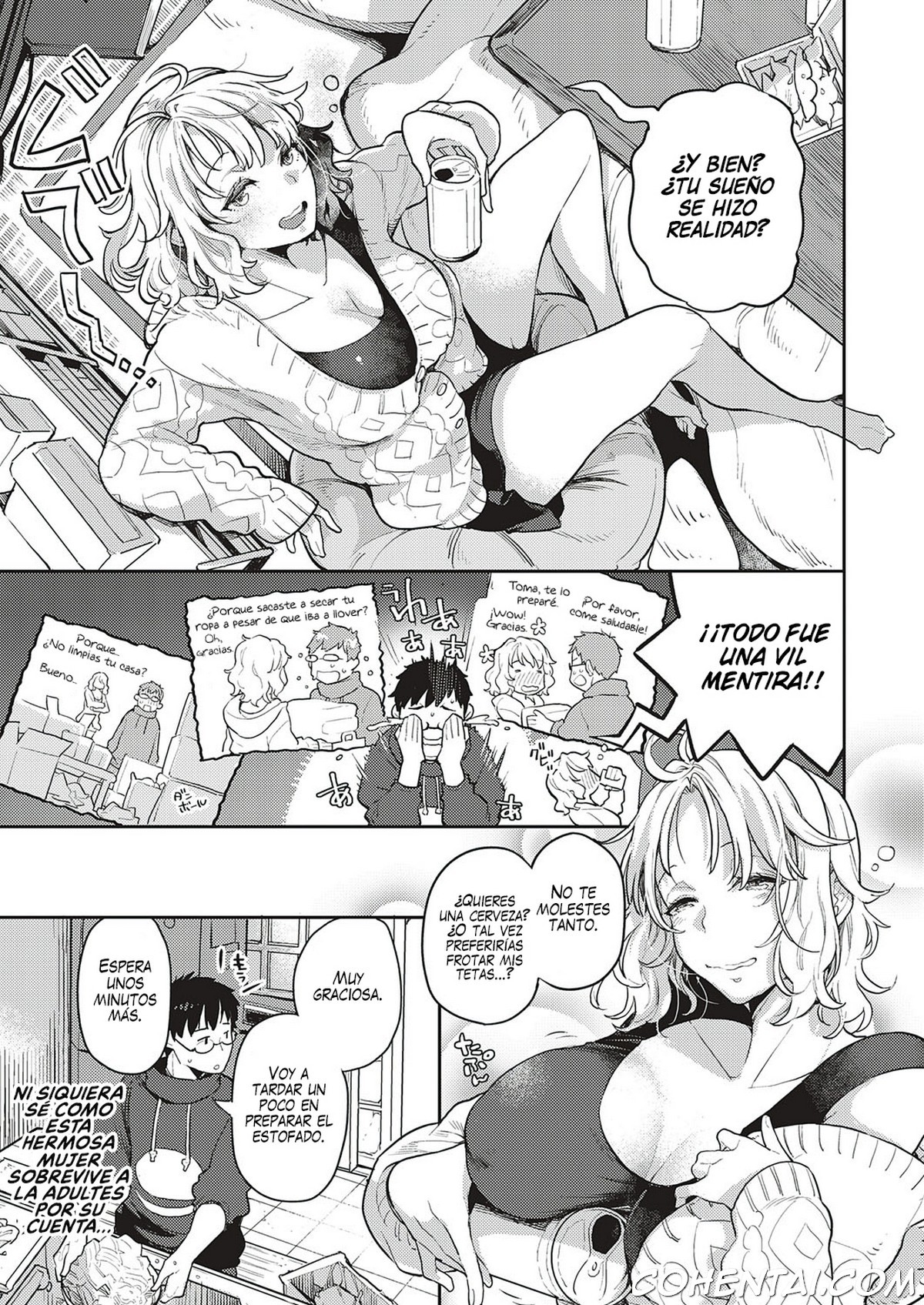 Tonari no Heya no OL-san (COMIC ExE 28) xxx comics manga porno doujin hentai español sexo 