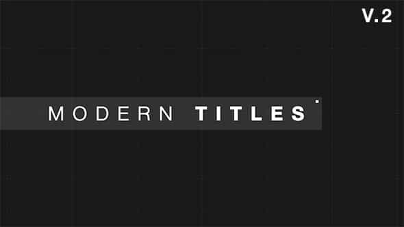 9 Modern Glitch Titles - VideoHive 15759034