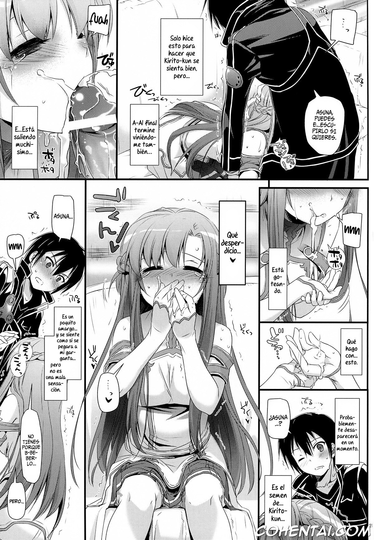 D.L. action 71 (Sword Art Online) xxx comics manga porno doujin hentai español sexo Asuna Yuuki Kazuto Kirigaya | Kirito Sword Art Online