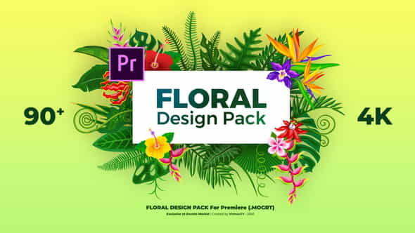 Floral Design Pack - VideoHive 29777274