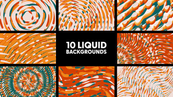 Liquid Backgrounds - VideoHive 42739137