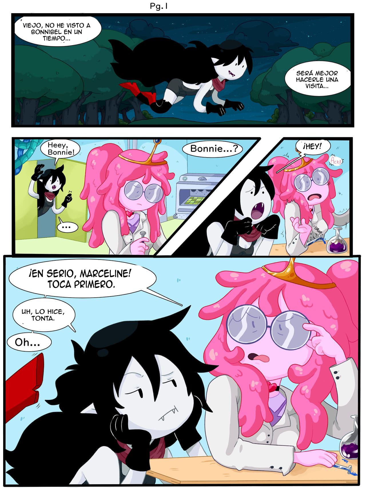 Pink and Red – Bubbline Comic - 1