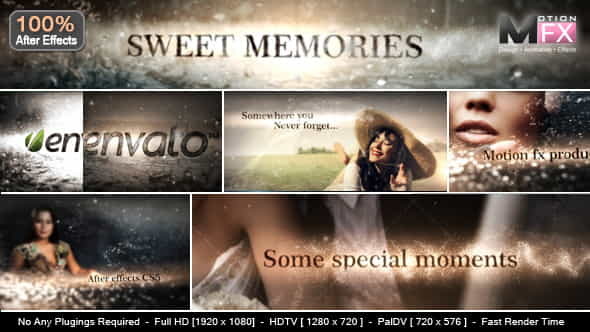 Sweet Memories - VideoHive 7527078
