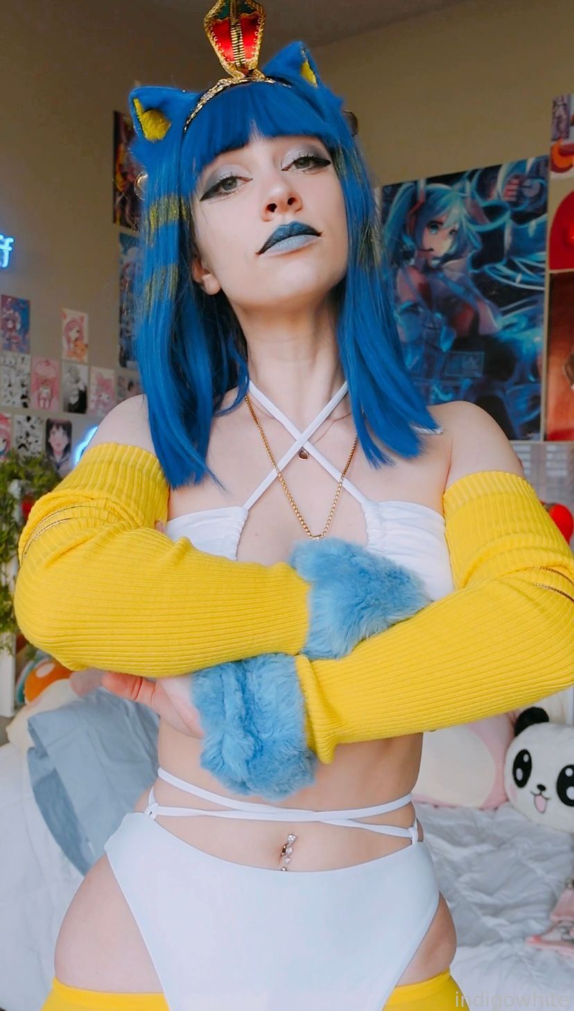 Indigo White - Ankha