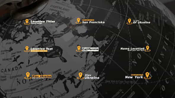 Location Titles Pp - VideoHive 48815451