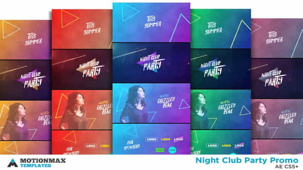 Night Club Party Promo - VideoHive 23990406
