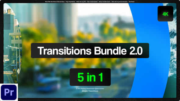 Transitions Bundle 2 - VideoHive 45048282