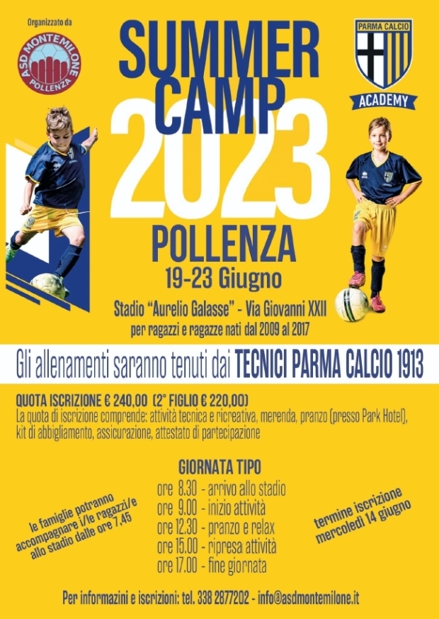 Parma Academy Summer Camp