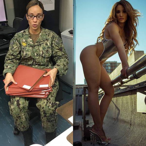 GIRLS IN AND OUT OF UNIFORM...15 CM2xBzoU_o