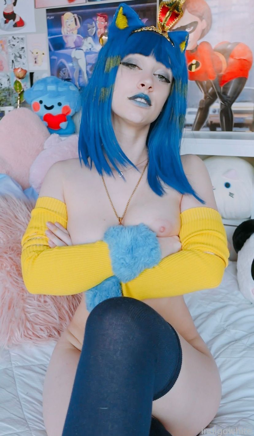 Indigo White - Ankha
