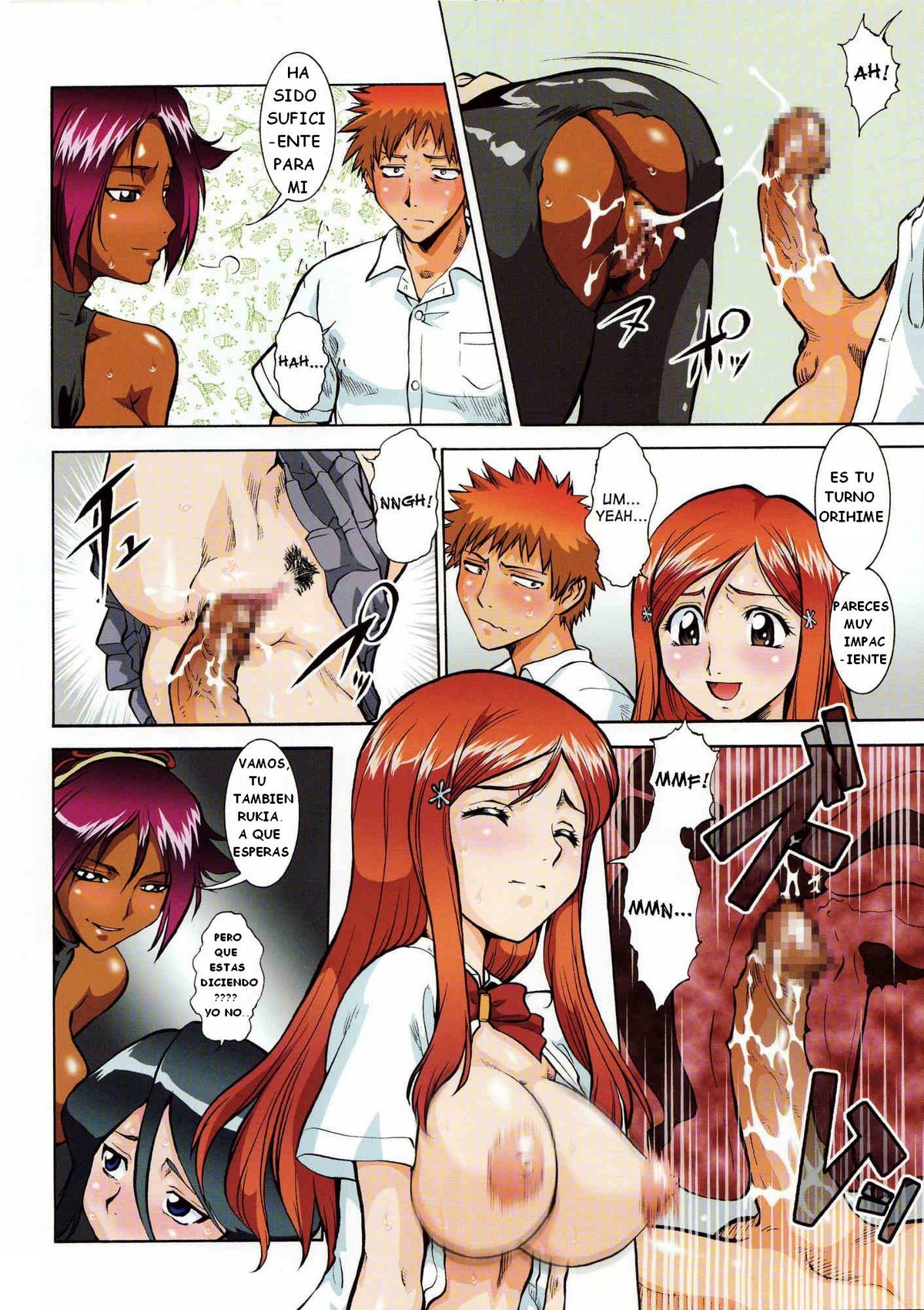 Bari Etchi (Bleach) xxx comics manga porno doujin hentai español sexo 