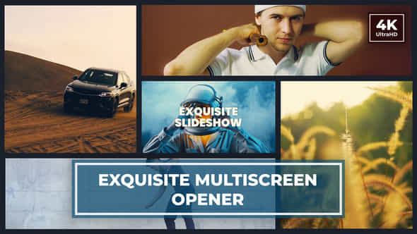 Multiscreen Slideshow Dynamic Start Opener - VideoHive 49573590