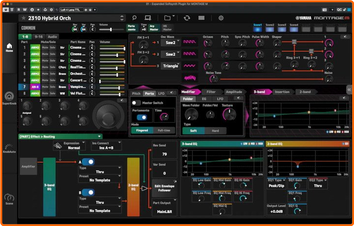 Yamaha Expanded Softsynth Plugin For MONTAGE M V2.0.2