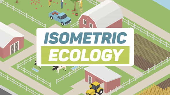 Ecology Isometric - Green Energy - VideoHive 27270743