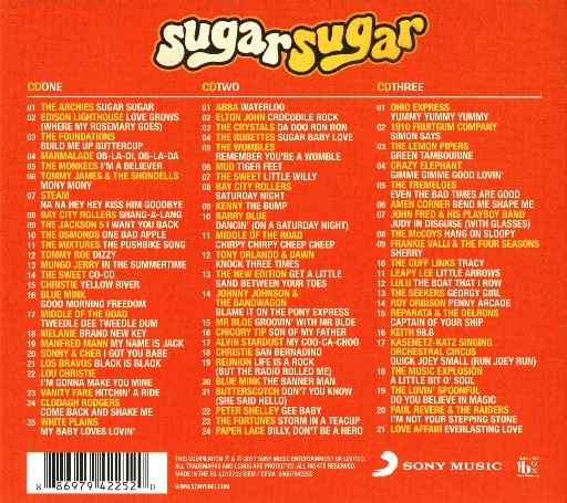 VA - Sugar Sugar The Birth of Bubblegum Pop (2011) [CD FLAC]