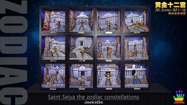 Acksdo Diorama Maisons Du Zodiaque