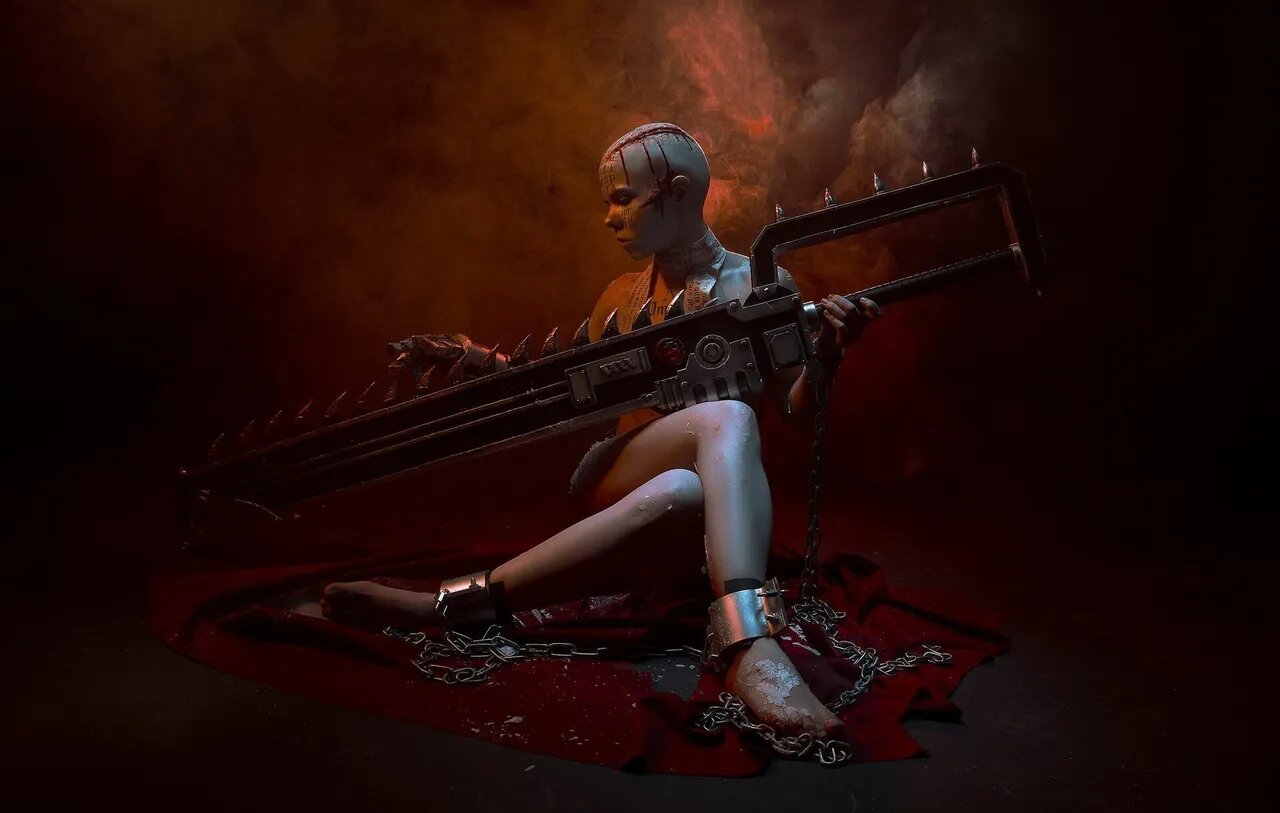 Purring_Power - Warhammer 40K Sister Repentance