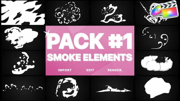 Smoke Elements Pack 01 | - VideoHive 24297520