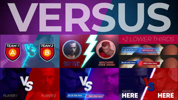 Versus scenes pack - VideoHive 38793573