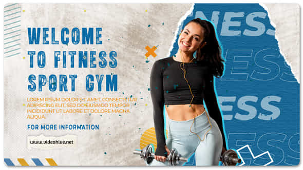 Fitness And Sport Motivation Promo - VideoHive 49618073