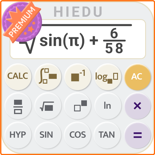 HiEdu Calculator He 580 Pro V1.5.5