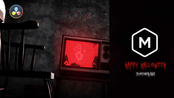 Halloween Horror Logo - VideoHive 40346258
