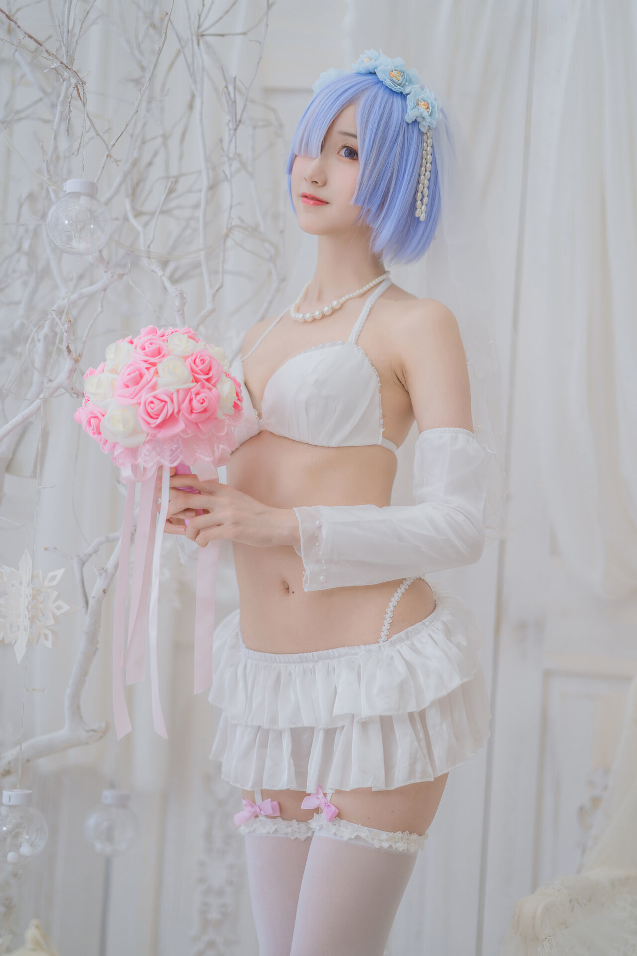 [木绵绵OwO] 蕾姆婚纱