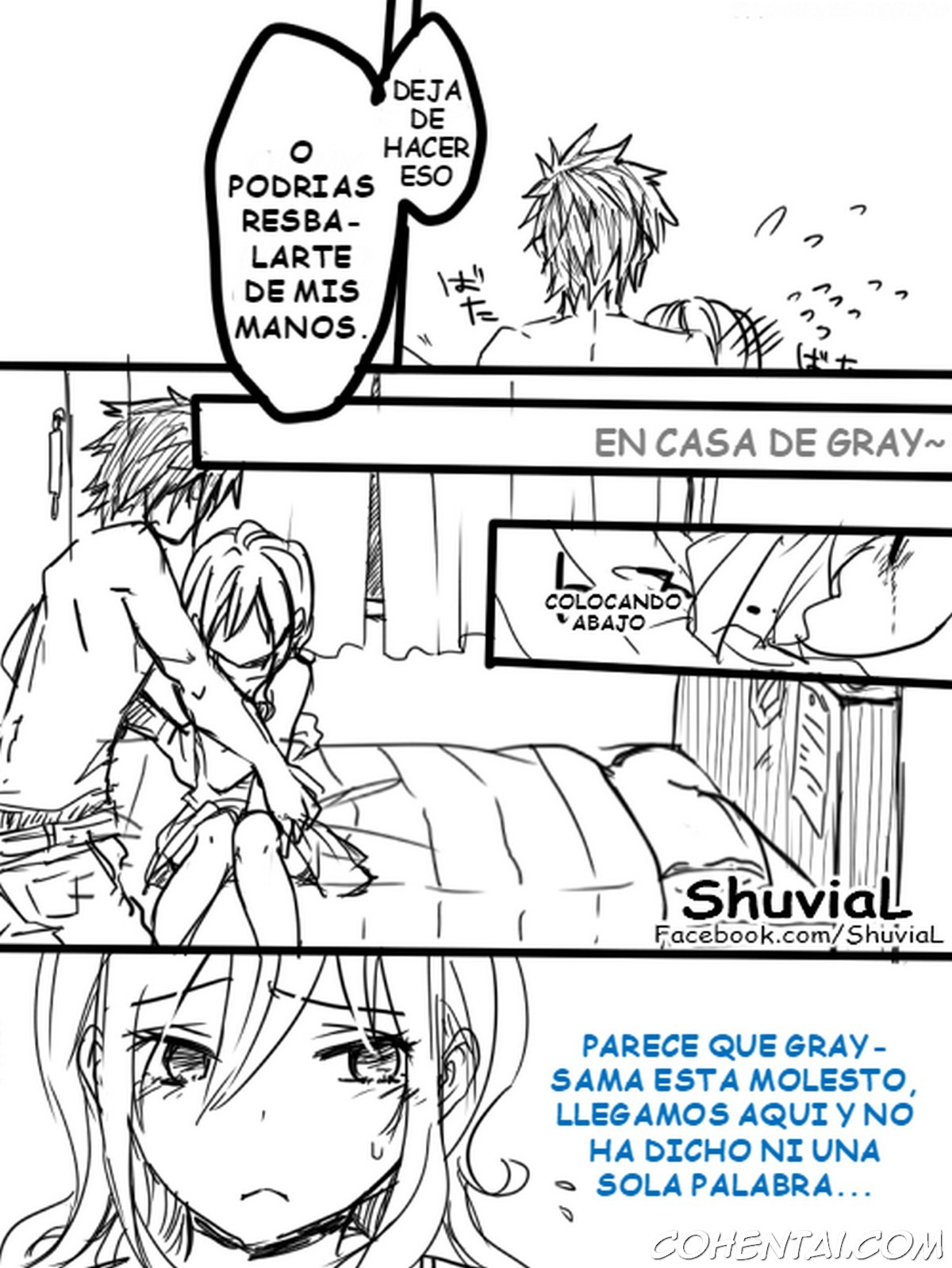 DOUJINSHI GRUVIA R-18 (Fairy Tail) xxx comics manga porno doujin hentai español sexo 