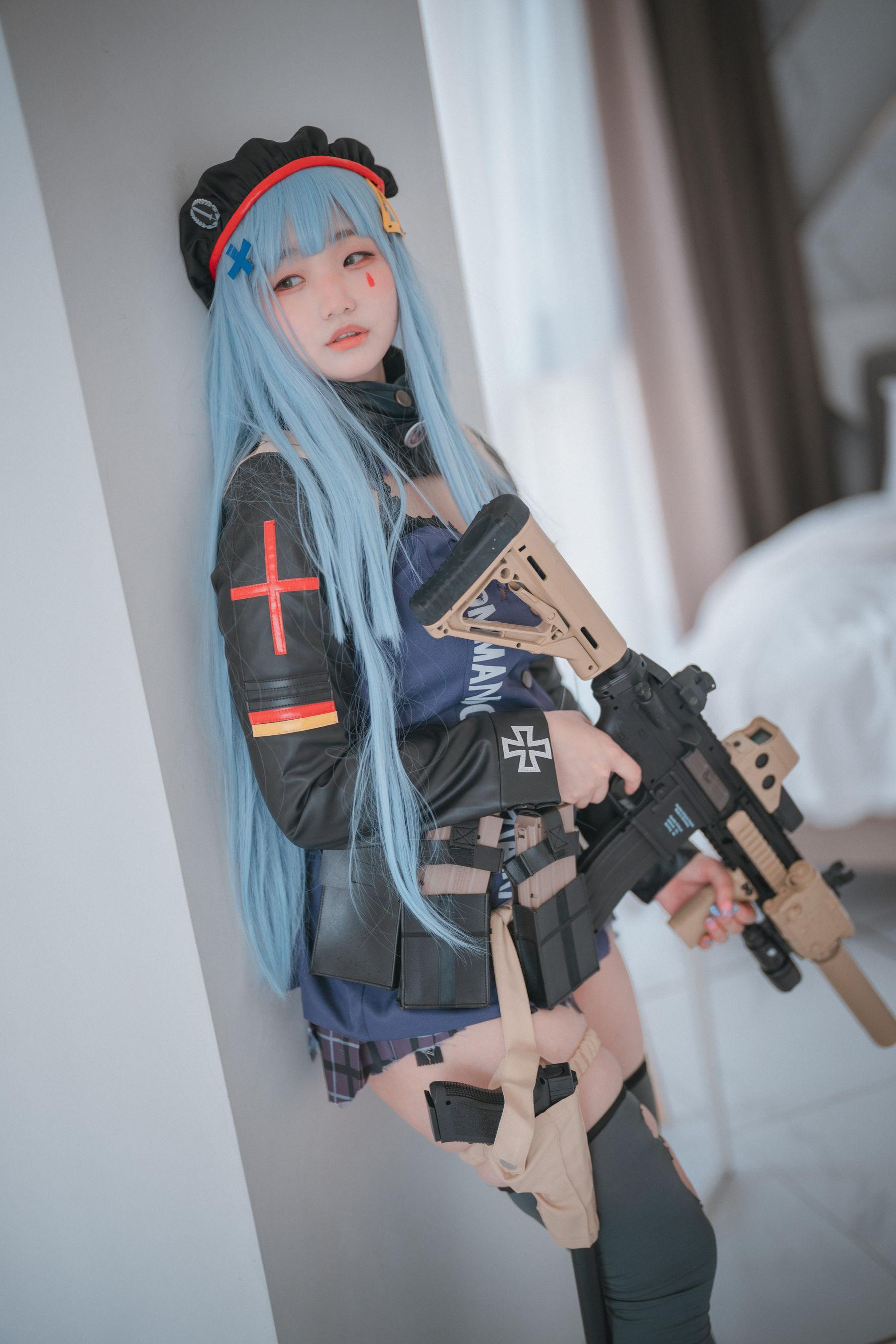 [DJAWA] Mimmi – Girls ‘ Frontline HK416 写真套图(5)