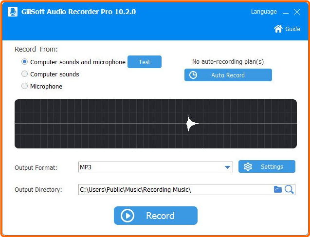 GiliSoft Audio Recorder Pro 13.3 (x64) Multilingual