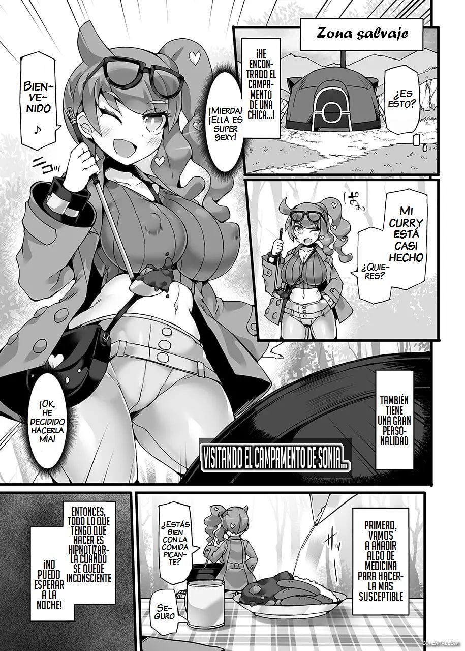 Pokémon Kenkyuusha Sonia Kyousei Saimin Camp (Pokémon) xxx comics manga porno doujin hentai español sexo 