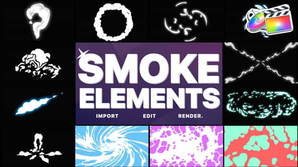 Smoke Elements Pack 06 | - VideoHive 28790542