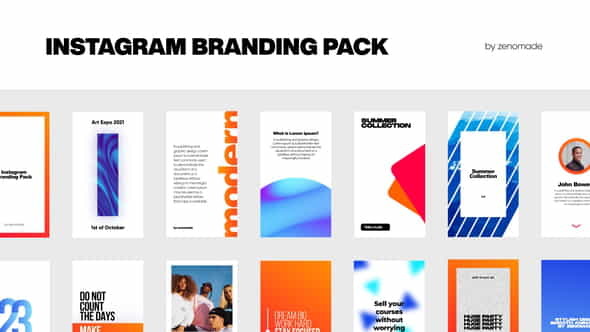 Instagram Branding for Premiere Pro - VideoHive 32694255