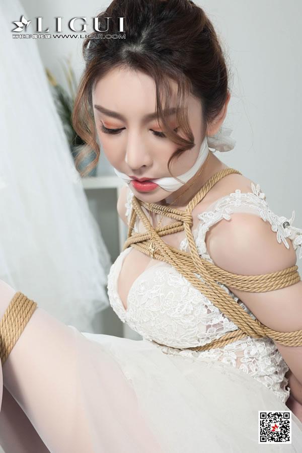 丽柜网络丽人Model兔子SM捆绑写真(21)