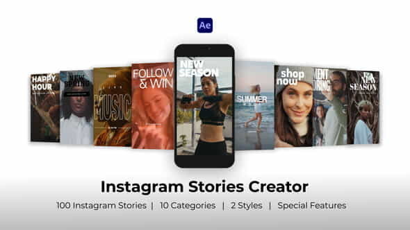 Instagram Stories Creator - VideoHive 38495024