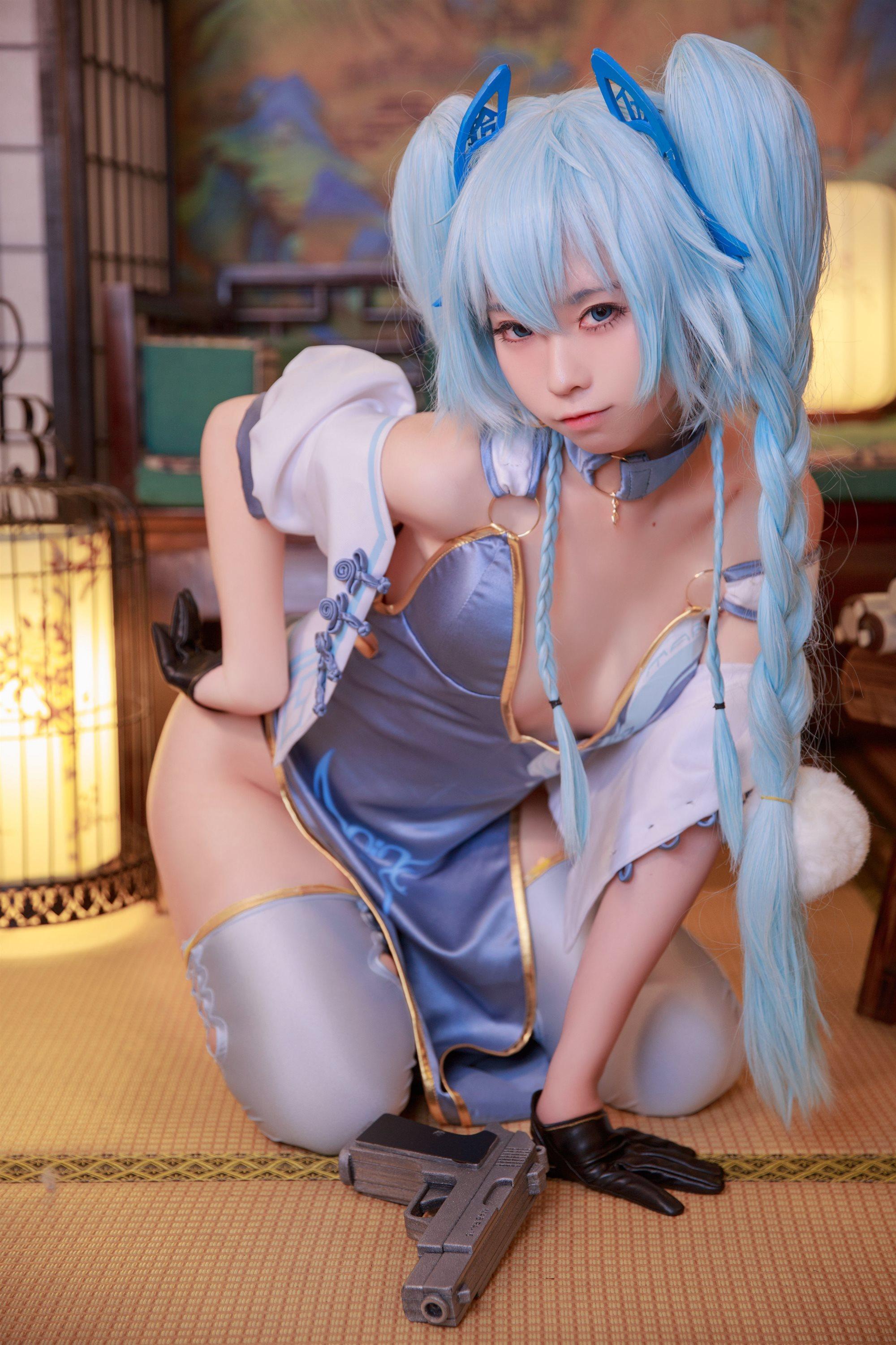 G44不会受伤-旗袍 翠雀媚(20)