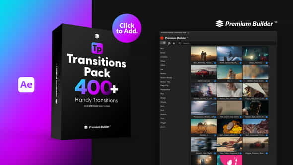 Transitions Pack - VideoHive 42736354