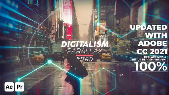 Digitalism Parallax IntroPremiere - VideoHive 48447204