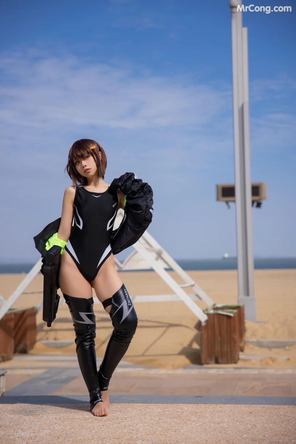 Coser@G44不会受伤 Vol.089: 水泳部的部長 (57 photos)(1)