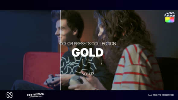 Gold LUT Collection - VideoHive 48341794