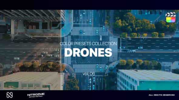 Drones Lut Collection Vol 06 For Final Cut Pro X - VideoHive 48913720