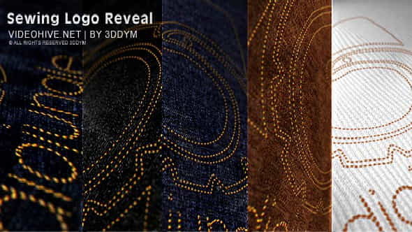 Sewing Logo Reveal - VideoHive 21250473