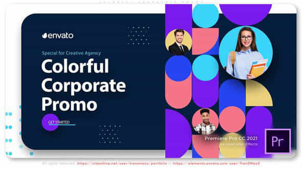 Colorful Corporate Promo - VideoHive 40472989