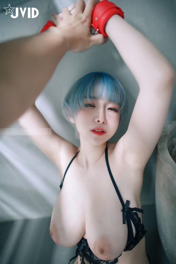 巨乳短发美女黎菲儿－情趣内衣強制拘束(26)